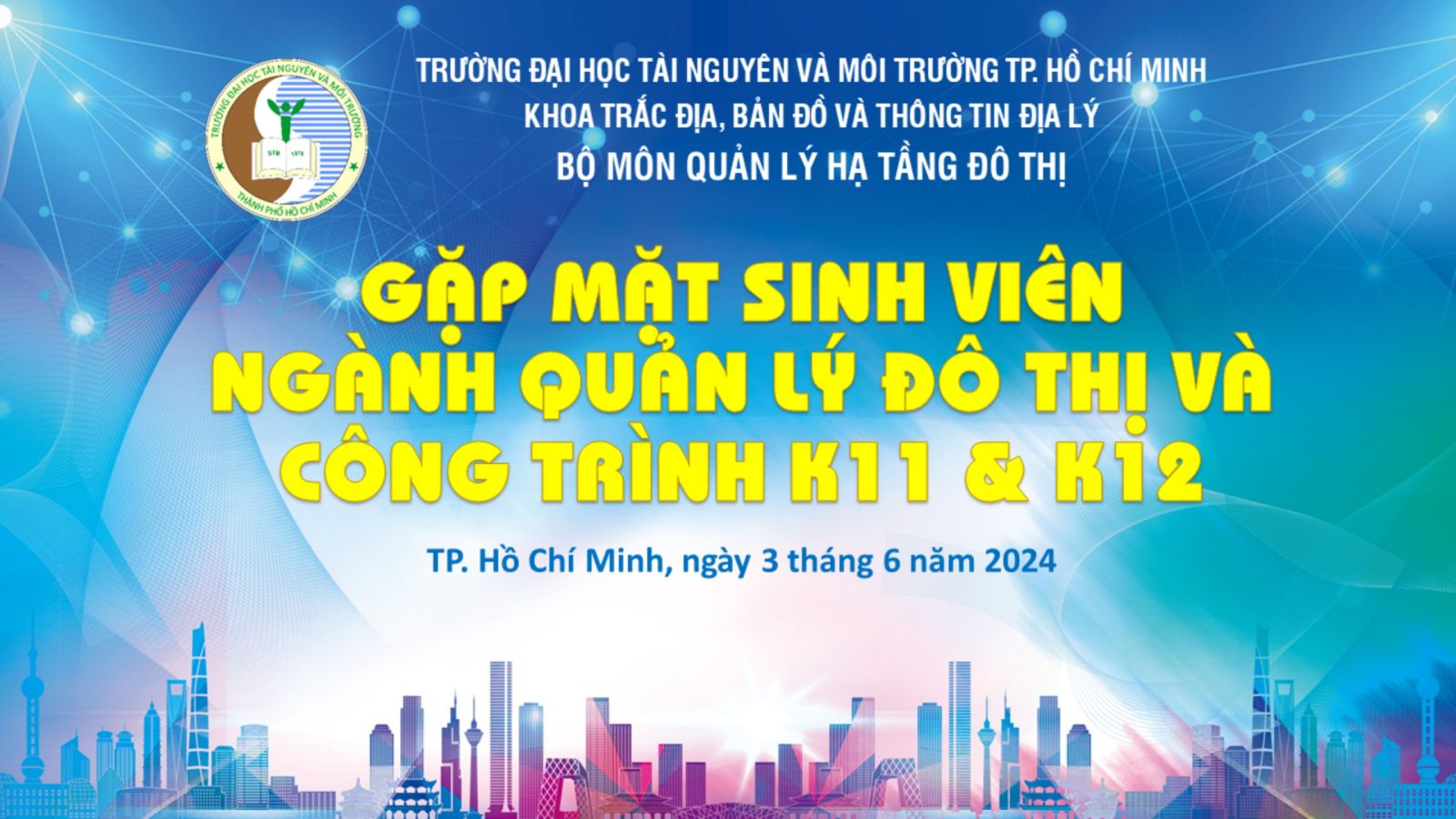 Gặp mặt sinh viên ngành Quản lý đô thị và công trình năm 2024
